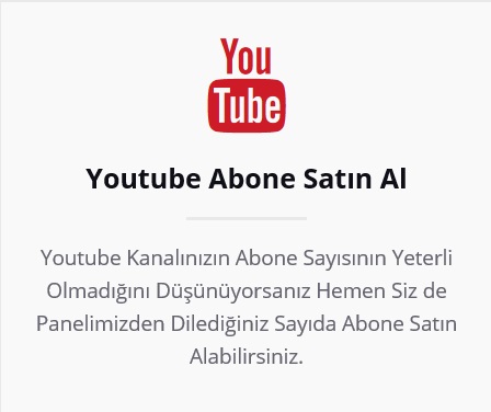 youtube abone satın al ucuz