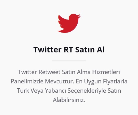 twitter rt satın al